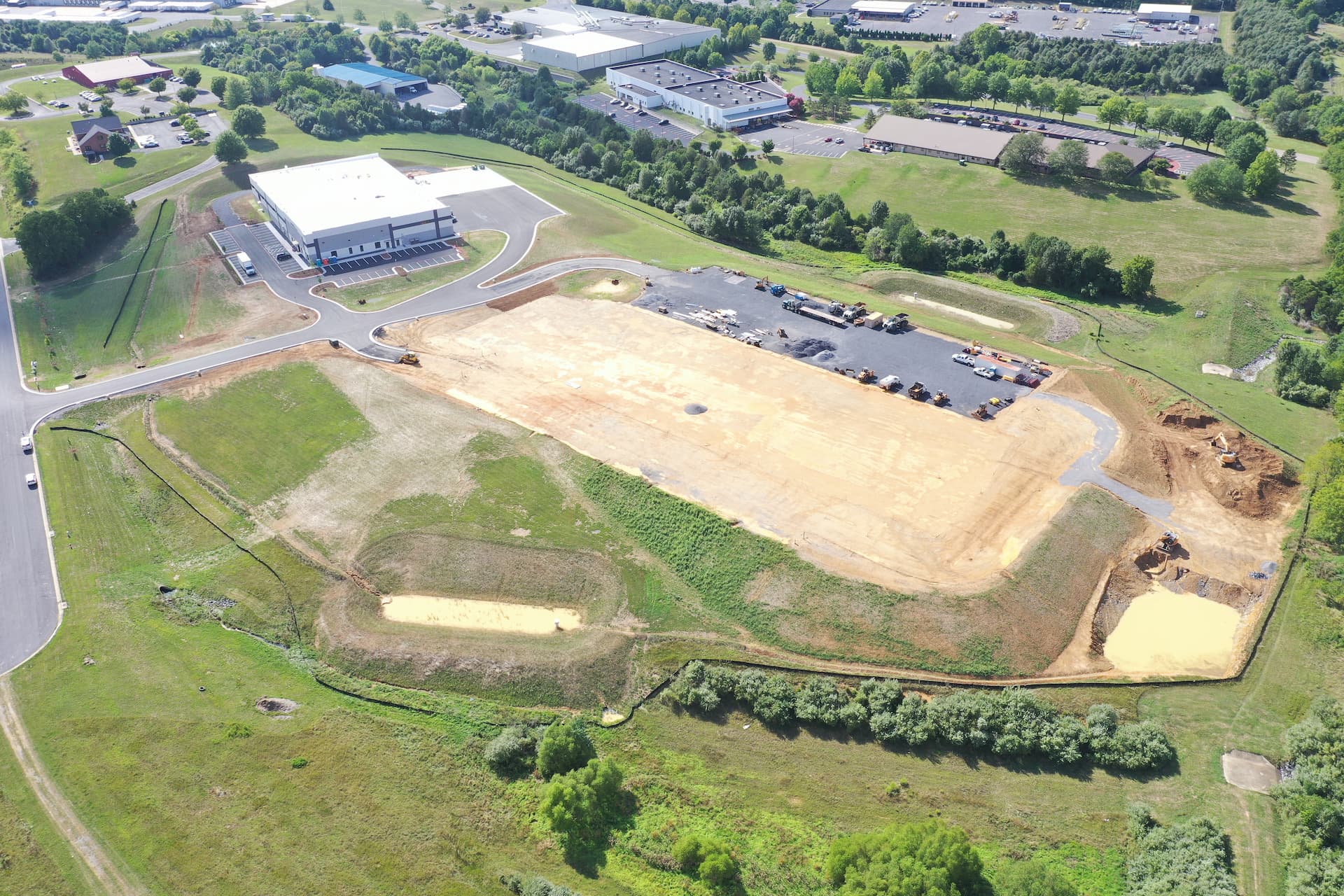 Overhead shot of 106 Industrial Way